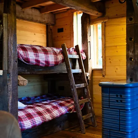 Alpehytte La Dans Les Arbres Du Domaine De La Forestiere